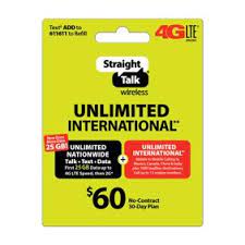 $90 target giftcard with phone and $25 airtime purchase on select items. Straight Talk 45 Unlimited 30 Day Plan E Pin Top Up Email Delivery Walmart Com Walmart Com