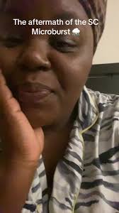 I could not believe it! The sun waa shining then BOOM…Rain, wind, and hail!  #microburst #southcarolina #teachersoftiktok #countdowntosummer