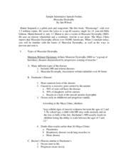 The outline will be invisible for many elements if its style is not defined. Keyword Outline Sample Informative Speech Outline Muscular Dystrophy By Jim Wilson Mattie Stepanek Is A Gifted Poet And Songwriter His First Book Course Hero