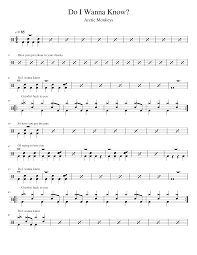 Gm and things that you can't say some other day. Do I Wanna Know Arctic Monkeys Sheet Music For Drum Group Solo Download And Print In Pdf Or Midi Free Sheet Music For Do I Wanna Know By Arctic Monkeys