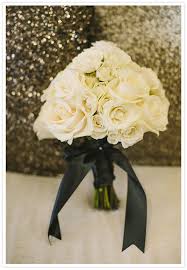 Yellow flower wedding bouquets with gold ribbon. Pin By Lisette Lanuza On Wedding Ideas What Not White Rose Bouquet Wedding Bouquets Rose Wedding Bouquet