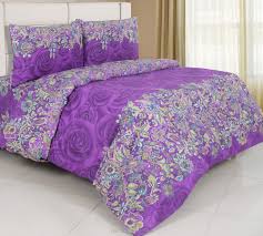 Owner toko cahaya sprei dan bed cover. Sprei Panca Rose Batik Ungu Warungsprei Com