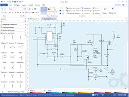 Schaltkreise Software Elektronik Stromlaufplan Zeichnen Mit Professionellen Schaltzeichen