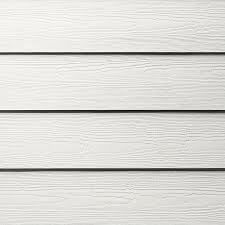 Maybe you would like to learn more about one of these? James Hardie Hardieplank 6 25 Hz5 Colorplus Cedarmill Arctic White Plank Lowes Com Hardie Plank Fiber Cement Siding James Hardie Siding Colors