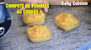 Compote De Pommes Au Cookeo Par Sally Cuisine Compote De Pomme Cuisine Pomme