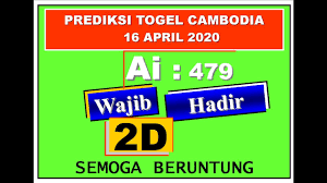 Prediksi Togel Cambodia Kamis 16 April 2020 Youtube