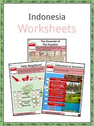 Papua new guinea is an island country in the pacific ocean. Indonesia Facts Worksheets Flag Moto Capital Demographics For Kids