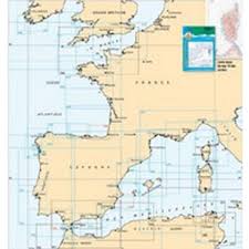 Foldedshom Nautical Chart Of The French Coast