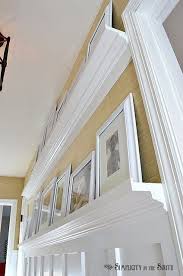 Cove crown molding ceiling crown molding moldings and trim crown molding modern faux crown moldings baseboard styles baseboard trim baseboards interior cove crown molding ferrari bracelet watch millionaire lifestyle mindset transportation change affiliate marketing purpose. Diy Gallery Wall Shelves That Even A Beginner Carpenter Could Make Simplicity In The South