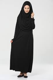 Siyah Namaz Elbisesi