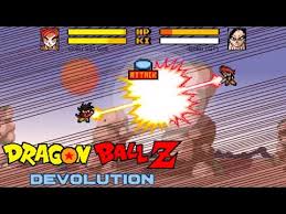 Goku is one main character of the dragon ball series and one playable character in dragon ball devolution. Dragon Ball Z Devolution Part 2 Full Version Unblocked Games Free To Play