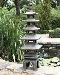 On The Moss Hill Japanese Garden Lanterns Asian Garden Pagoda Garden