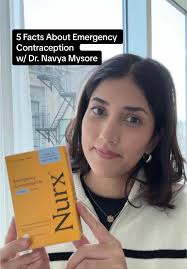 How many of these did you know already? Nurx’s Dr. Navya Mysore walks  through 5 main facts about emergency contraception featuring Nurx’s ✨new✨  morning-after pill #healtheducation #nurxapp ...