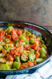 Okra And Tomatoes Recipe Recipe Okra And Tomatoes Okra And Tomato Recipe Okra Recipes