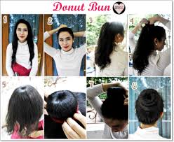 In this tutorial you will learn how to make a donut bun using a sock donut bun. Hair Tutorial Quirkychicdaily