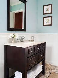 Purple small bathroom design photo. Small Bathroom Vanities Choosing The Right Vanity Small Bathroom Vanities Small Bathroom Makeover Dark Wood Bathroom