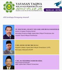 Check spelling or type a new query. Yayasan Taqwa Wilayah Persekutuan