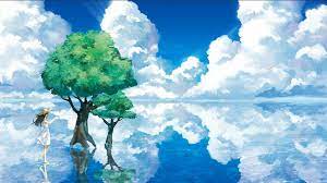 Sky High Wallpaper Engine By Visilex Anime Wallpaper 1920x1080 Anime Scenery Wallpaper Scenery Wallpaper