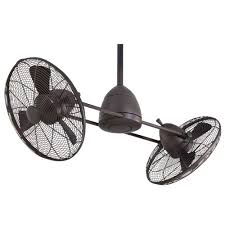 F402 Orb Gyro Wet Oil Rubbed Bronze Outdoor Dual Ceiling Fan By Minka Aire Fans