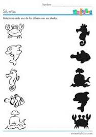 Sea Animal Shadow Worksheet Preschool Activities Preschool Learning Activities Toddler Learning Activities