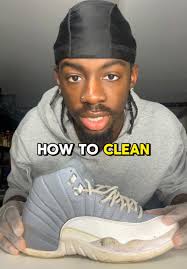 Mens Air Jordan Retro 12 How to Clean Them Up Don't Ever Have to Stain Them  A Lot