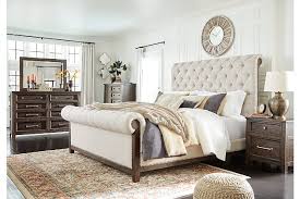 Get great deals on ashley furniture contemporary bedroom furniture sets for queen. Hillcott Queen Upholstered Bed Ashley Furniture Homestore