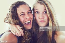 435 Young Woman With Big Grin Grimace Stock Photos, High-Res Pictures, and  Images