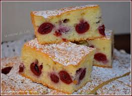 Carres Moelleux Aux Cerises La Cuisine De Lilly