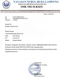 Contoh Surat Tembusan Ke Kepala Sekolah Sekolah Kepala Sekolah Surat