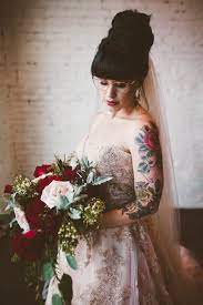 Tattoo wedding dress wedding tattoos tattoo bride tattooed wedding trendy wedding dream wedding wedding day wedding stuff tatooed brides. Brides With Tattoos 15 Brides Who Rocked Tattoos On Their Wedding Day