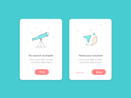 Error Page 1 Png By Nitesh Chandora App Layout Mobile Design Inspiration Interactive Design