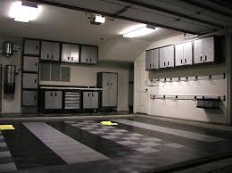 Nicely Done Garage Theme With Racedeck And Gladiator The Garage Journal Board Garage Interior Garage Design Garage Makeover