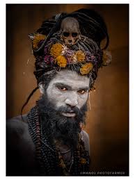 In the heart of Ayodhya, I met this incredible Sadhu standing like a  guardian of time, blessing everyone who passed. His silent presence felt  like a bridge between the ancient and the