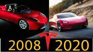 Tesla Roadster Evolution 2008 2020 Brn Youtube
