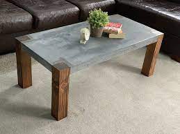 The Sacramento Etsy In 2021 Concrete Coffee Table Concrete Table Concrete Outdoor Table