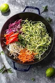 Pad Thai Zoodles Zucchini Noodles Photo Recipe Picture 2 Zoodles Zoodle Recipes Chow Mein Recipe