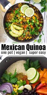 Quinoa Mexicain En Pot Beverly Recettesvegetaliennes En 2020 Quinoa Mexicain Recette De Plat Recette Vegetarienne Rapide