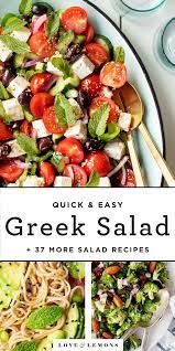 37 Best Salad Recipes Love And Lemons Recipe Salad Recipes Greek Salad Recipes Best Salad Recipes
