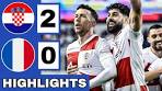 ⚪️Croatia vs France (2-0) Extended HIGHLIGHTS | UEFA ... - YouTube