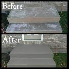 Backyard Landscaping Concrete Front Steps 32 Super Ideas Porch Paint Concrete Front Steps Painting Concrete