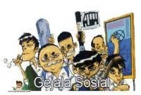 Karakteristik utama metode sna adalah pada network atau jejaring. Contoh Gejala Non Sosial