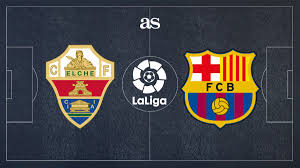 Head to head statistics and prediction, goals, past matches, actual form for la liga. Elche Vs Barcelona How Where To Watch Times Tv Online As Com