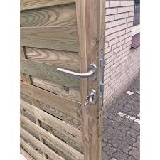 Ideal für gartentüre und gartentore. Ideenwelt T J Druckergarnitur Mit Ovalrosetten Edelstahl Geburstet Bei Hellweg