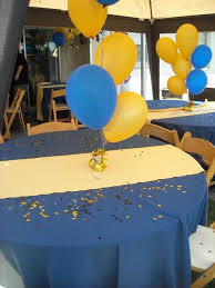 College Graduation Graduation End Of School Party Ideas Graduation Party Table Blue Graduation Party