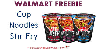 Cup Noodles Stir Fry