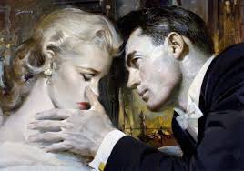 Романтические ретро-иллюстрации, способные поднять настроение даже в самый  ненастный день