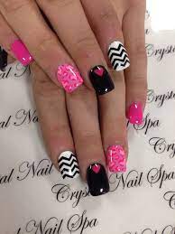 Crystal Nails In Burlington Nails Trendy Nail Art Designs Nail Art Designs