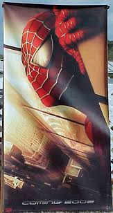 Original british bus stop movie poster 40 x 60 condition: Spider Man 2002 Vinyl