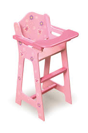 Bitty Baby High Chair Tray Highchairs For Baby Dolls Baby Doll Furniture Badger Basket