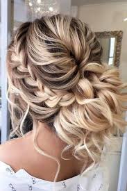 Bring on the hair accessories! Prom Updos With Braid Braided Prom Hairstyles Ladylife